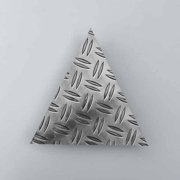 Blech gleichschenklig aus Aluminium Riffelblech